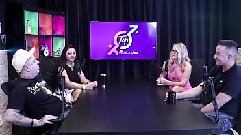 Bruna Carlos e Matheus Caetano no Top Cast - Parte 1: A Putaria que Pegou Fogo na Mesa do Podcast