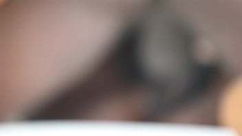 Ebony Nympho Squirts All Over My Bed