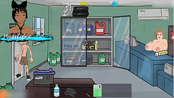 FuckerMan series - Stopping at a gas station and having sex with all sorts of women