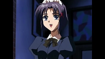 Hentai maid gets fucked by master and butler