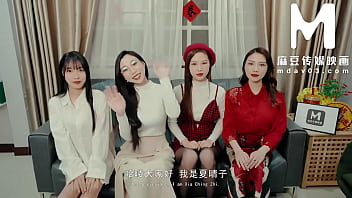 ModelMedia Asia - Family Reunion Dinner : Swapping partners for a slutty New Year&#039_s Eve