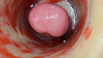 Camera Inside Deep Pussy Captures Dose Ejaculation of Sperm ASMR