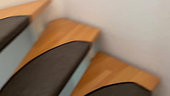 Hot stepmom in leather outfit cum twice from stepson&#039_s cock