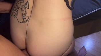 SURPRISE BACKSTAGE FOURSOME WITH EDEN IVY GOES CRAZY - Deepthroat and Creampie Orgy