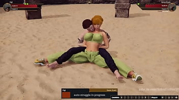 Gigi VS Karen Krash (Naked Fighter 3D)