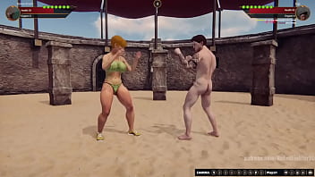 Karen Krash VS Gigi (Naked Fighter 3D)