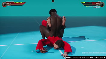 Master Ken Baiter VS Lisimba (Naked Fighter 3D)