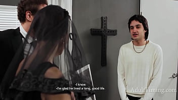 GILF Fucks Organizer Of Her Husbands Funeral (Grief Turned Her Horny) | AdultTiming