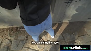 From Roadside to Hideaway: Busty Blonde Earns Her Ride with Every Position