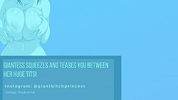 (Public Custom)My Pet Keith Gets Squeezed and Teased Between My Giantess Breasts! F4M Roleplay Audio