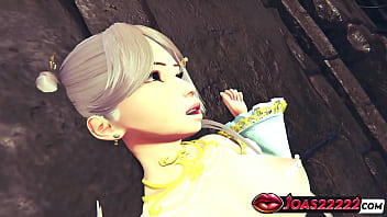 Hot Blue Hair Princess Anime Teen Girl With Pierced Nipples &ndash_ Kissing, Masturbation Teasing &amp_ Intense Pussy Fingering POV With Licking Her Pink Pussy With Squirt At The End