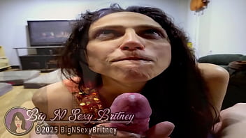Big N Sexy Britney Cum-in-Mouth CUM-pilation - Compilation - Volume #1 - The Southern Belle BJ Queen LOVES to Swallow Those Big Cumshots! - Sexy Amateur POV Blowjob, with Cum Swallow! 1-Minute Teaser