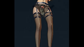 cute tranny drip dancing