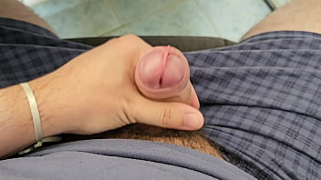 POV Solo Masturbation of an Unique Cock Rare Slit Head