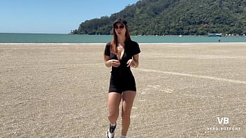 Sal&iacute_ a correr por la playa y me encontr&eacute_ al amigo de mi hijo