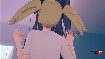 Kaiju N8 - Kikoru Shinomiya sucking a big dick