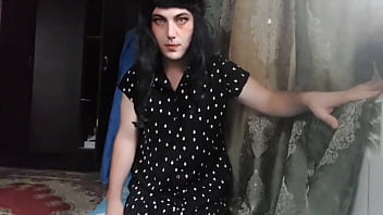 Hot Femboy Playing With Hair While Teasing The Camera