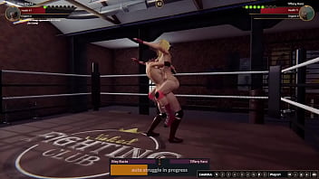 Riley Blacke VS Tiffany Hanz (Naked Fighter 3D)