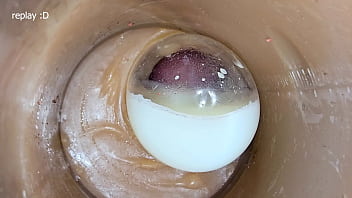 Cum Inside Me Over and Over! Camera inside Vagina Creampie Condom POV