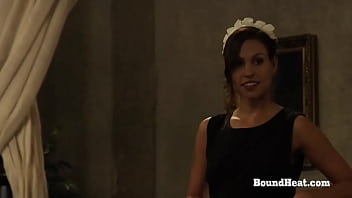 Busty Big Ass Lesbian Slave Whipped And Spanked By Mistress