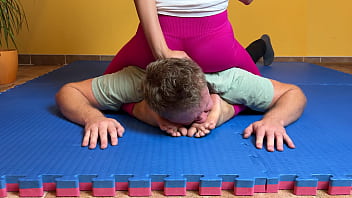 Face Deep In Feet Wrestling Domination Escape Attempt