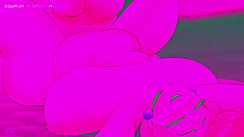 Princesse Peach se fait beiser par harmonie et Daisy minuscule