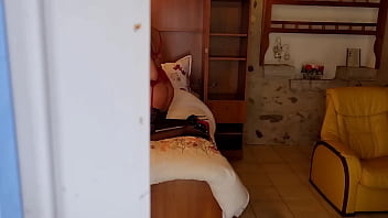 My boyfriend catches me having sex with two milfs and he joins us