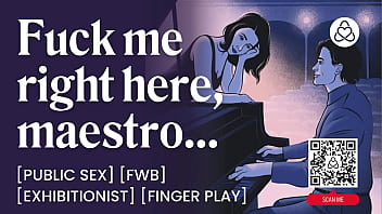 ASMR Audio Porn: Public Sex with Best Friend on The Stage &ndash_ Dirty Talk &_ Finger Play &ndash_ Erotic Audio Roleplay