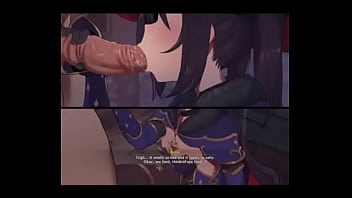 Mona Cleans &amp_ Drains Your Cock For Mora!!! By: Bee(Deadflow)