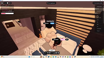 Getting fucked by a white guy in a Roblox Condo(no audio)
