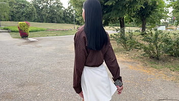 Meeting A Sexy Girl In The Park Turns Into Hot Rough Fucking