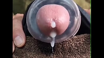 Cum Fetish slow motion up-close cumshot