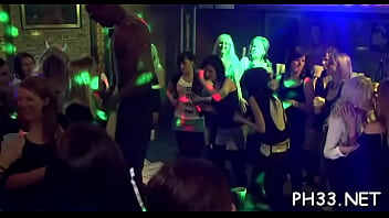 Cope dancing strip and dripping puss