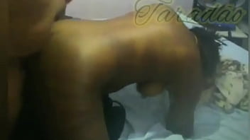 Socando gostoso e gozando no cu da preta