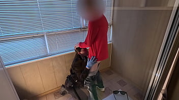 This bitch from the airport security was fucking around a lot, so I fucked her in mouth and pussy, rough and hardcore