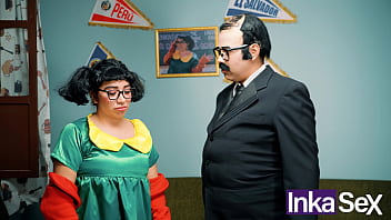 El Chibolo  18 - Don Panz&oacute_n se cobra la renta comi&eacute_ndose la torta de jam&oacute_n de la Cholondrina- Capitulo II