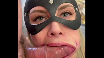 Hot blowjob for a fan