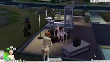 Lesbian strapon The sims 4