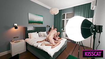 S6E1 BTS Pt2: Cherry Candle in Swinger 3some with Kisscat &amp_ Mr.cat &mdash_ FFM Fuck!