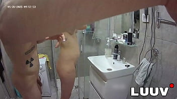 LUUV. Tattooed Alice and Lucien film their morning bathroom routine for subscribers, keeping the reality show rules