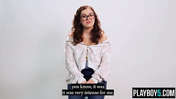 Cute chubby BBW girl Leana Lovings intense masturbation to orgasm