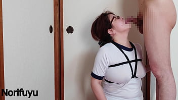 Bloomer-clad slave rewarded with oral sex slave rewarded with oral sex