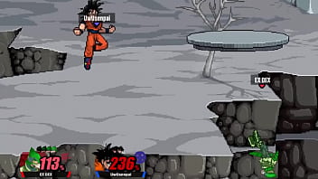 Momento muy triste para los fans del anime jugando SSF2 contra UwUsenpai