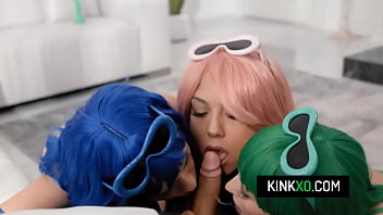 Mighty Power Pussy Smashers - Laney Grey, Bianca Bangs, Khloe Kingsley