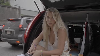 A Curvy Model in Black Top Posing for Camera sex