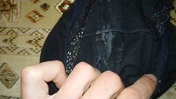 Whoa, she had really good time wearing these panties