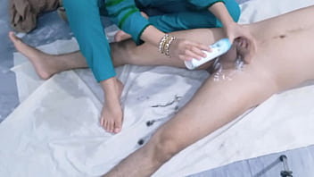 Desi Indian setup siste Big Cock Hair and back hole