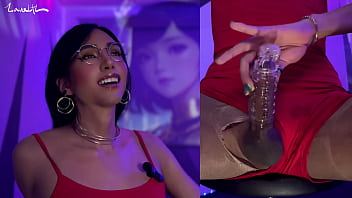 The challenge of keeping this sheath on my cock