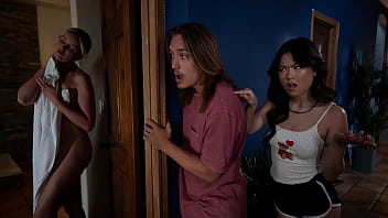 Tiny ABG Step Sis Catches Me Perving On Stepmom And Thinks Its Hot