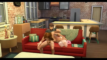 Guy Fucks Slutty Gf Sims 4